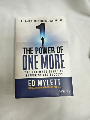 THE POWER OF 1 ONE MORE ED MYLETT ISBN 978-1-11981536-5  BOOK HARDBACK SUCCESS