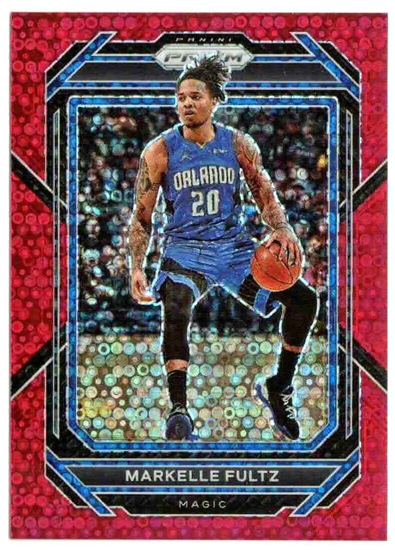 MARKELLE FULTZ 2022-23 Panini Prizm Fast Break #174 Orlando RED DISCO /100 SP!