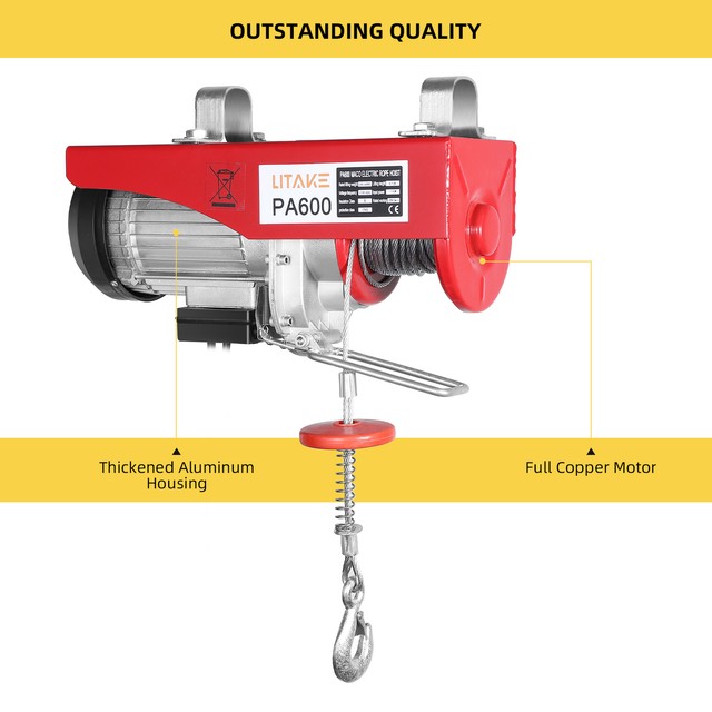 VEVOR 43FGD00229 Electric Overhead Winch for sale online eBay