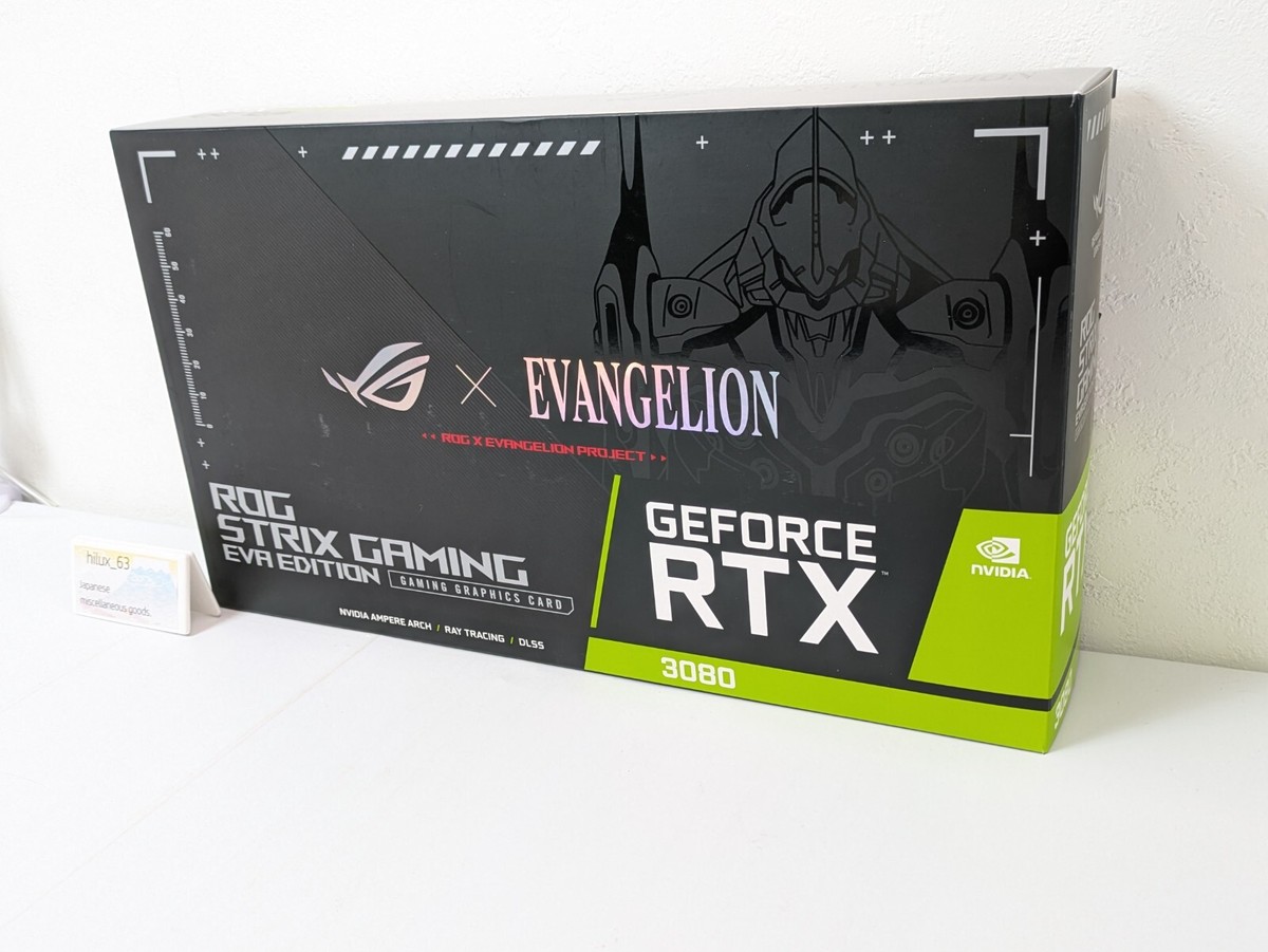ASUS Rog Strix Eva Edition Nvidia RTX 3080 12G Evangelion ASUS Rog Strix Eva Edition Nvidia RTX 3080 12G Evangelion