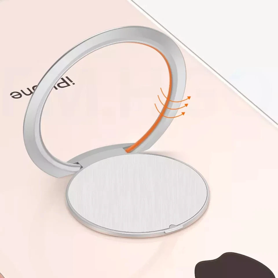 Mobile Phone Smartphone Ring Holder - Ultra Thin - 360° Rotating Phone Ring Finger Holder - Image 4 of 4