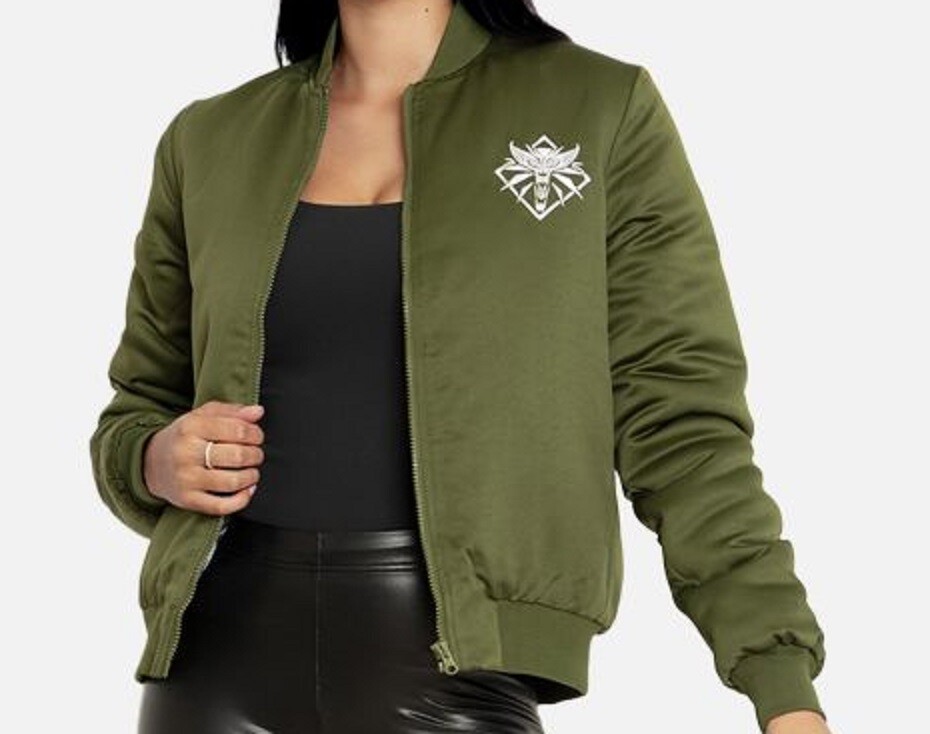 The Witcher x BlackMilk: Bomber Jacket &ldquo;The World of The Witcher 