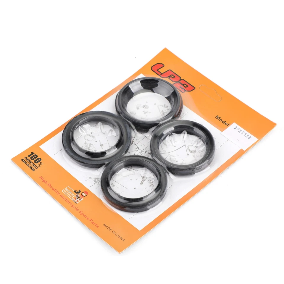 Sello antipolvo de aceite de horquilla para Honda CB700SC VT600 Shadow VLX600 84-07 51490-MR1-671 V1 Foto 2 de 4