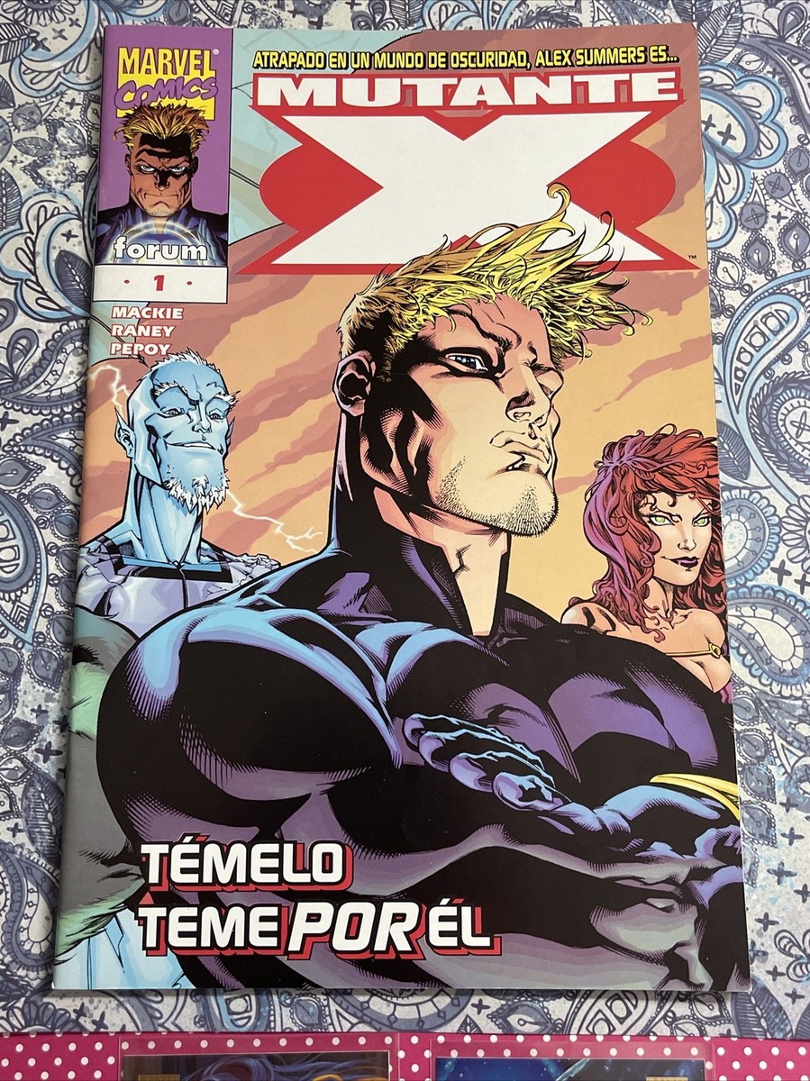 MUTANT X #1 RANEY COVER HAVOK ICEMAN 1999 DANGER GIRL ARGENTINA