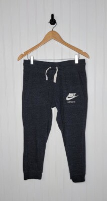 nike women's sportswear gym vintage distressed pants
