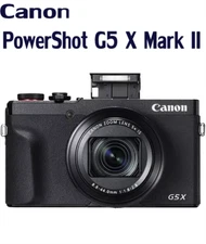 98%new Canon PowerShot G5 X Mark II 4K UHD 20.2MP Digital Camera -free shipping