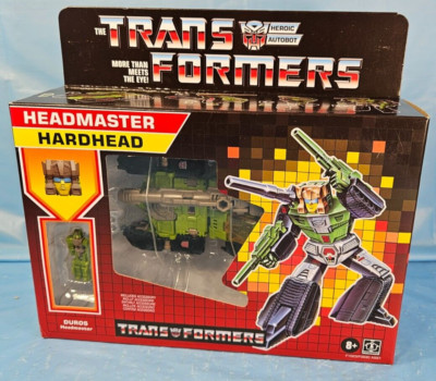 Transformers Headmaster Retro G1 Reissue Hardhead New.