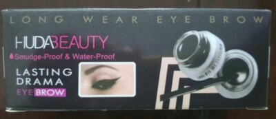 2 in 1 Eyeliner & Eyebrow Smudgeproof & Waterproof HUDA BEAUTY Lasting Drama