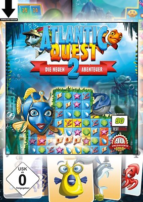 Atlantic Quest 2 - Match 3 - 3 Gewinnt Spiel - PC - Windows Download