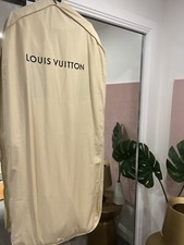 Authentic Louis Vuitton garment dust protection Zipped Bag For Suits/dresses