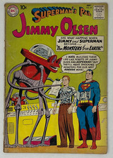 Superman's Pal Jimmy Olsen # 47 Sep 1960 DC Curt Swan Killer Robots! Lower grade