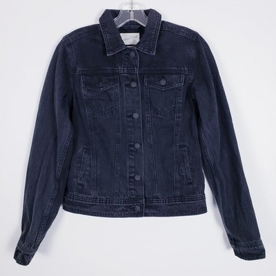 universal thread black denim jacket