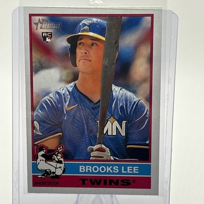 Nine CARDS 2025 Topps Heritage Brooks Lee #63 Rookie 1976 DESIGN SMLB-19 Read