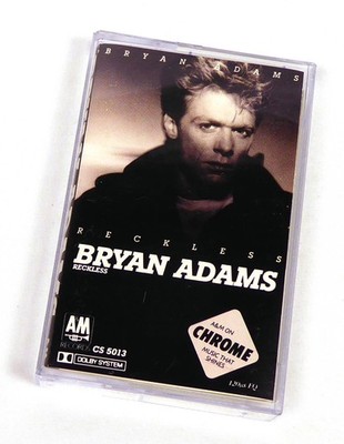 Musikkassette - BRYAN ADAMS - Reckless - Tape MC