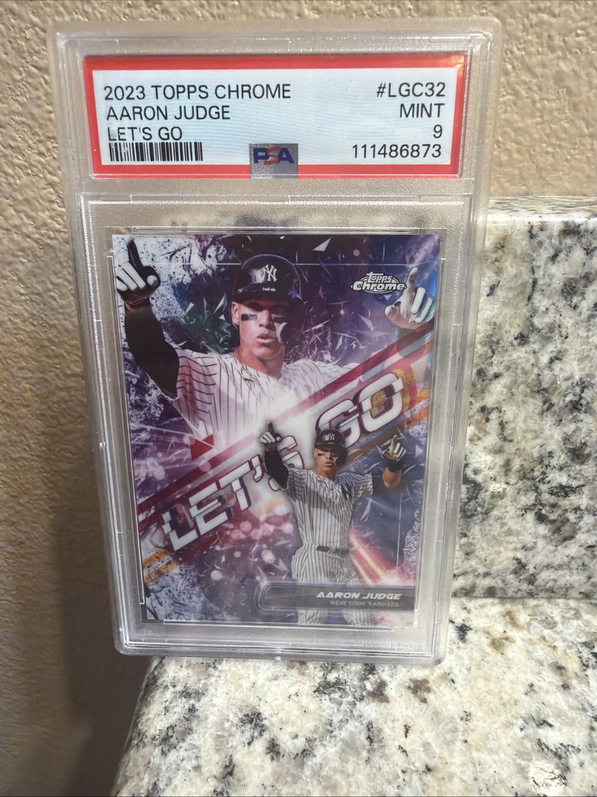 2023 Topps Chrome - Let's Go Aaron Judge #LGC-32