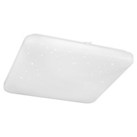 Eglo Pogliola Led-Deckenlampe Deckenleuchte Sternenhimmel Weiß 43 X 43 Cm