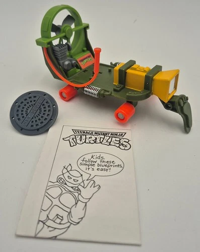 Vintage TMNT 1988 Cheapskate Vehicle W Instructions Teenage Mutant Ninja Turtles