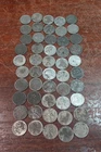 Steel Lincoln Wheat Penny Roll Lot of 50 Coins Steel Cents Good Condition