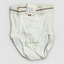 Vintage Hanes Briefs Boys Size 4 Underwear NOS 1 Pack 50s NWT