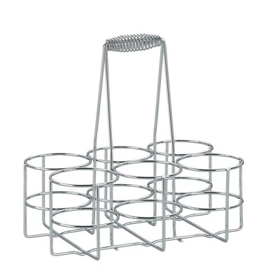 49880 Loop Porte-bouteille Métal Argent 31 x 31 x 21 cm - Photo 1/4