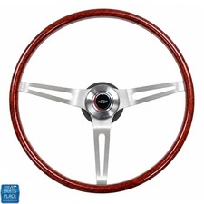 1969 Camaro Chevelle Nova Impala El Camino Steering Rosewood Grain Wheel Kit