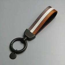 Luxury Lambskin Car Key Chain - Alcantara Leather
