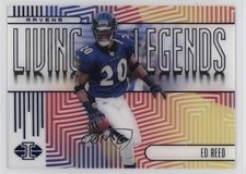 2019 Panini Illusions Living Legends Blue /299 Ed Reed #LL-ER HOF 07d9