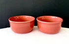 LOT of 2 Homer Laughlin  Fiesta Ware Gusto Cereal Chili Bowl Persimmon  28 oz