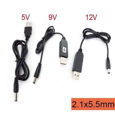 Boost Kabel 5.5*2.1MM 3 Fuß 5 V Bis 12 V Boost DC Kabel Konverter Optional