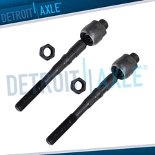 Brand New Set of (2) Front Suspension Inner Tie Rod End Links for Ford Edge