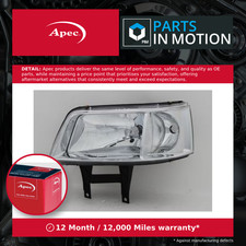 Headlight Headlamp fits VW CARAVELLE T5 3.2 Right 03 to 09 O/S Driver Side Apec