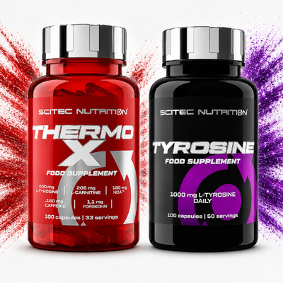 THERMO X + TYROSINE - reduziert Müdigkeit Konzentration Energie Gewichtsverlust
