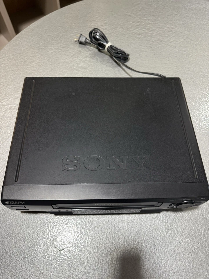 Grabadora VHS VCR VCR estéreo Hi-Fi de 4 cabezales Sony SLV-N500 (SIN CONTROL REMOTO) Foto 2 de 3