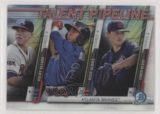 2017 Bowman Chrome Talent Pipeline Ozzie Albies Kolby Allard Chris Ellis 1u6