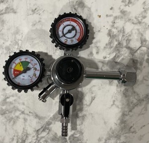 Kegco Premium Commercial Grade Dual Gauge CO2 Draft Beer Regulator