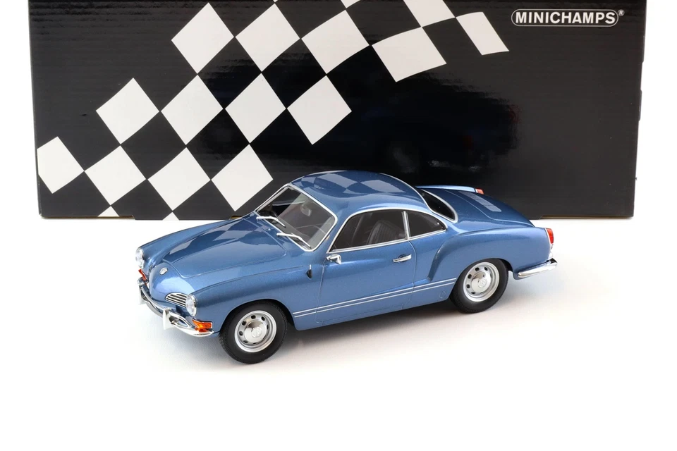 1:18 Minichamps VW Karmann Ghia Coupe 1970 blue metallic