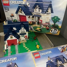 Lego Creator Set 5891 Apple Tree House Box All 539 Pieces 2 Manuals