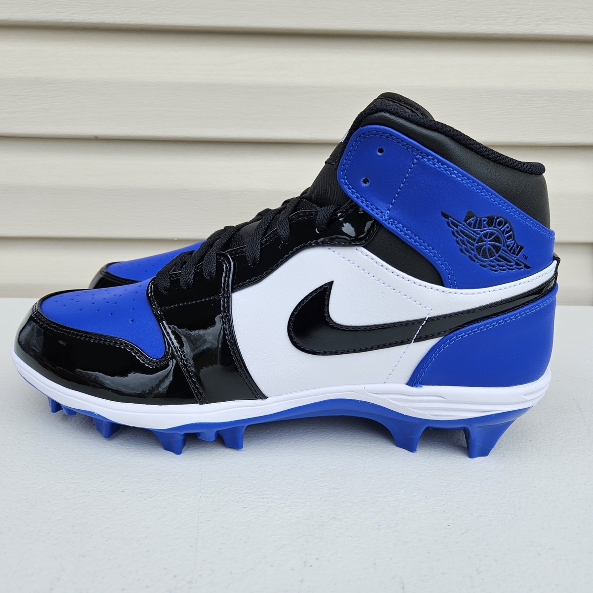 Nike Air Jordan 1 Mid TD Football Cleat Game Royal Blue FJ6805-401 Men’s Size 10 Air Jordan 1 Mid TD Cleat Game Royal FJ6805-401 main image 4