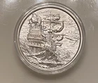 Elemetal Privateer The Storm Ship High Relief 2 Troy Oz .999 Fine Silver Round