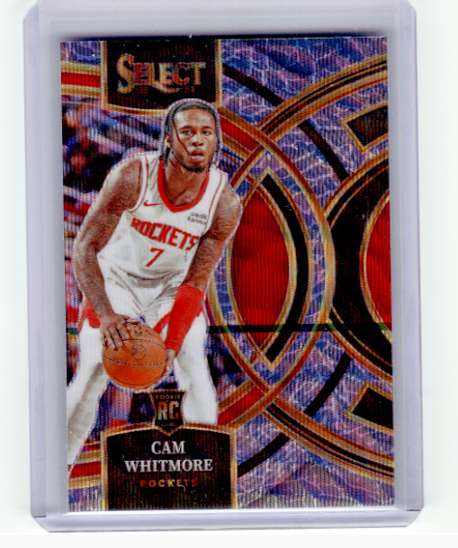 2023-24 Panini Select Cam Whitmore Premier Elephant Prizm RC Rookie #118 SSP