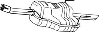 EndschalldäMpfer NachschalldäMpfer Bosal 185-487 FüR Astra T98 Classic Opel F69