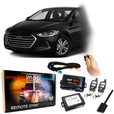 5-Button Extended Range Remote Start Kit For 2017-2018 Hyundai Elantra