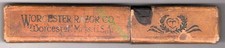 Worcester Razor Co Massachusetts  Straight Razor Case (case ONLY)