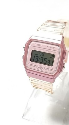 CASIO F-91W Pink Digital Watch Tested Fashion Accessory