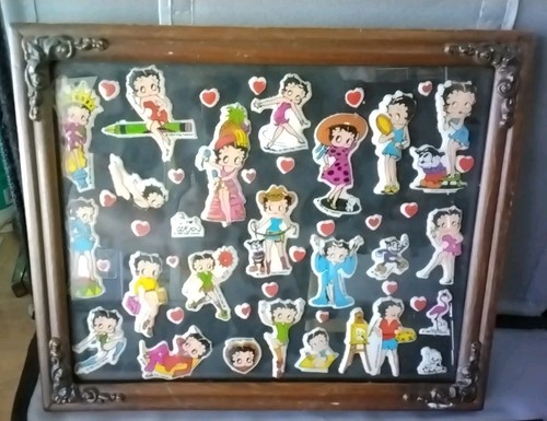 Vintage Betty Boop Sticker Lot