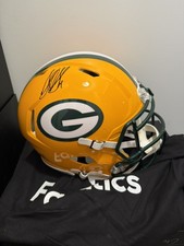 Sterling Sharpe Autographed Green Bay Packers Full-Size Authentic Speed Helmet