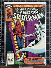 The Amazing Spider-Man #220 Moon Knight Marve...