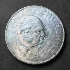 1965 🇬🇧 UK Great Britain Churchill Crown Commemorative - UNC - Free Shipping!