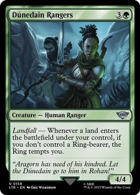 NM - Dunedain Rangers [LTR - 159] Universes Beyond: The Lord of the Rings: Ta...