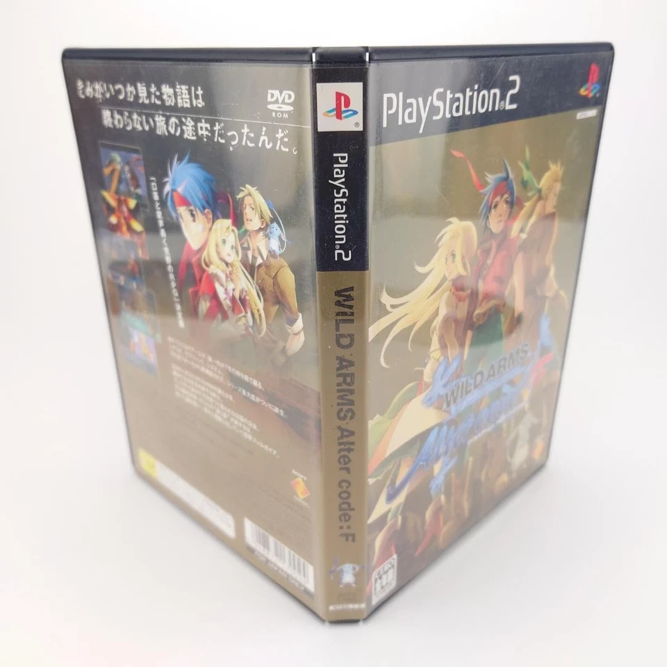 Wild Arms Alter Code F PS2 Game with Manual Excellent Condition Japan OOG - Image 2 of 4
